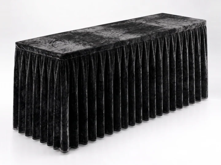 Black Velvet Table